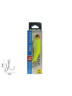 Раттлин/ виб "FV"(UV) длина мм: 70; вес гр: 18