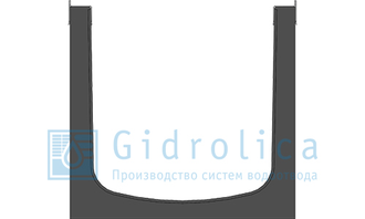 Лоток Gidrolica Standart Plus, h238, DN200, C250