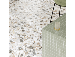 Теrrаzzo-X, 60х120 см, керамогранит, Cветлый Лаппато Ректификат (9 мм), K949753LPR