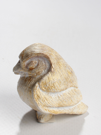 СУВЕНИР "Птенец-шар бело-золотой"