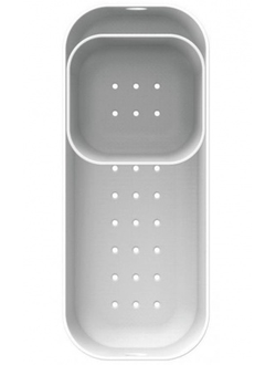 Набор из двух коландеров  SCHOCK 629132W, белый пластик