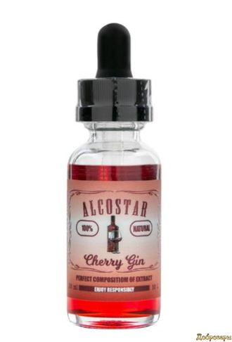 Ароматизатор Alcostar Cherry Gin (Вишневый джин), 30 мл