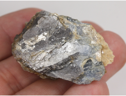 Корунд синий (сапфир), кристалл, Индия (38*26*26 мм, 37,5 г) №36099