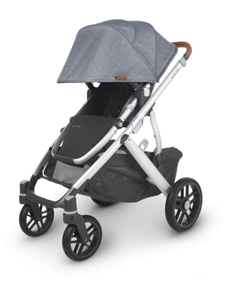 Коляска 3в1 UPPABaby Vista V2 Gregory Голубой Меланж