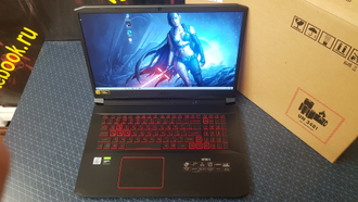 ACER NITRO 5 AN517-52-571M ( 17.3 FHD IPS 120Hz I5-10300H GTX1650TI(4GB) 12GB 512SSD )