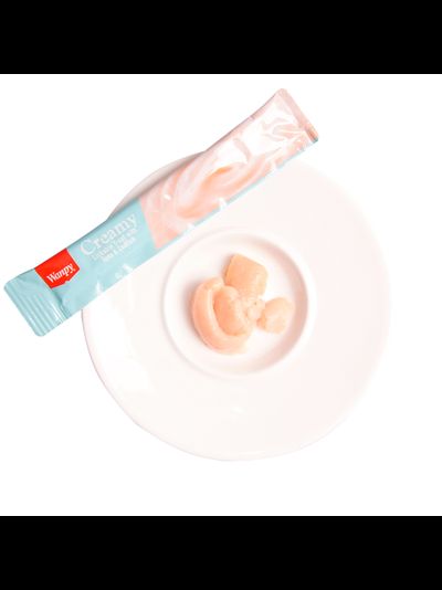 Wanpy Cat (Ванпи кэт) Лакомство для кошек «нежное пюре» из Тунца и трески, 70 г