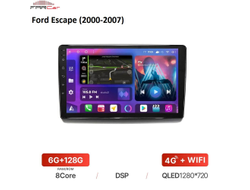 Штатная магнитола FarCar XL3032M для Ford Escape (2000-2007) на Android (6gb/128gb/DSP/WiFi/4G/GPS/BT)