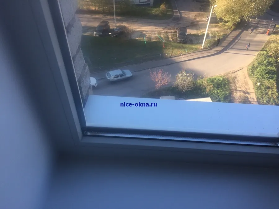 монтаж пластикового окна во Владимире на ул. Белоконской 10