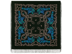 Павловопосадский платок Рябина 352-22