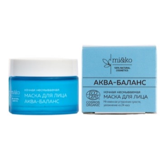 Mi&Ko Маска для лица «Аква-Баланс», 50 мл