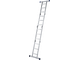 Алюминиевая четырехсекционная шарнирная универсальная лестница (трансформер)