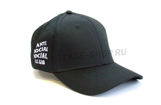 Бейсболка Anti Social Social Club Red