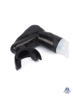 Маска для дайвинга с трубкой Scuba Brothers Flipper Black, комплект