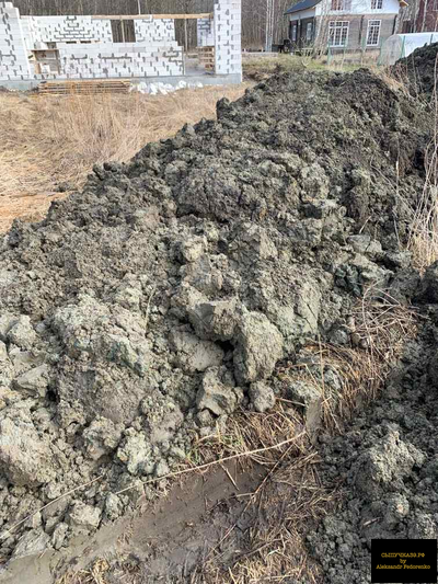 отсыпка грунтом