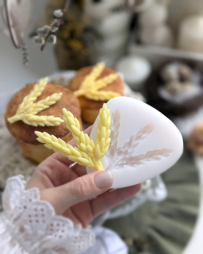 Силиконовая форма Колосья