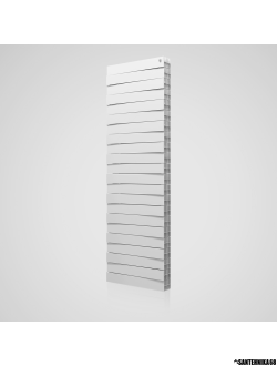 Биметаллический дизайн-радиатор Royal Thermo Pianoforte Tower Bianco Traffico Silver Satin Noir Sable 18 или 22 секции