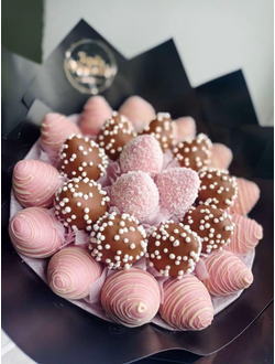 Букет 25 клубничек