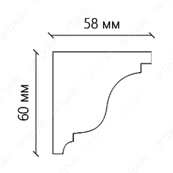 Карниз гладкий SKT24