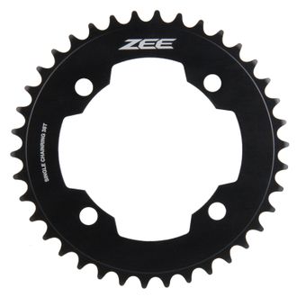 Звезда передняя Shimano ZEE для FC-M640, 38T, черная, арт. Y1NG38000