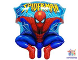 Шар фольга Человек паук 66 см ( шар + гелий + лента )