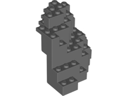 Rock Panel 8 x 8 x 6 Medium Symmetric MURP, Dark Bluish Gray (23996 / 6138752)