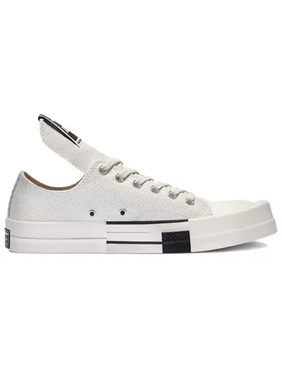 Кеды Converse Rick Owens DRKSHDW DRKSTAR Turbodrk белые низкие 172345C