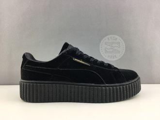 Puma X Rihanna Creeper Черные - бархат (37-41) Арт. 132FMA