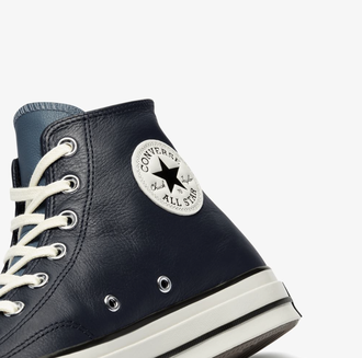 Кеды Converse Chuck Taylor 70 синие высокие кожаные