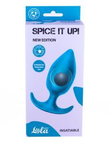 8011-03 ПРОБКА СО СМЕЩЕННЫМ ЦЕНТРОМ ТЯЖЕСТИ SPICE IT UP INSATIABLE AQUAMARINE