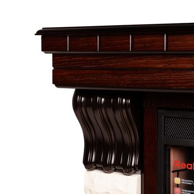 Электрокамин Country AO с очагом 3D Helios 26 SBG