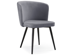 Стул на металлокаркасе Фрибур velutto 32 / черный