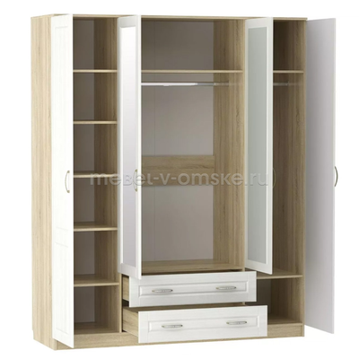Шкаф для одежды Оливия Х - 011.84Х
