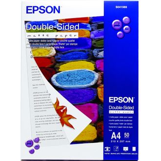 Матовая фотобумага для струйной печати EPSON s041569, А4, 178г/кв.м (50 листов)