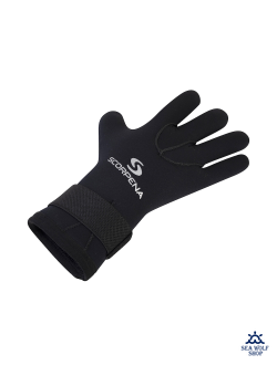 Перчатки неопреновые 5мм Scorpena Omega с кевларом р.XL