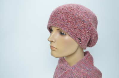 Итальянский берет и шарф зима 2025