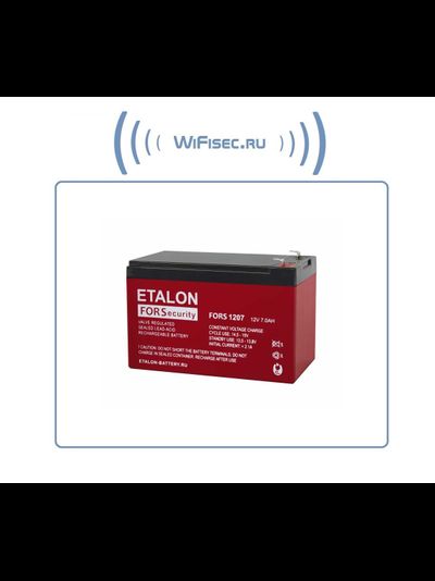 ETALON FORS 1207 - аккумулятор 12 В 7 Ач