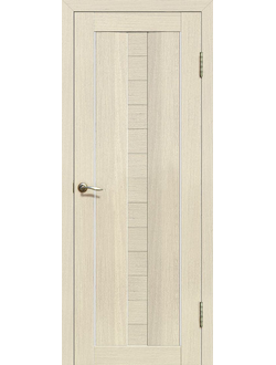 Дверь межкомнатная Экошпон Сибирь профиль Модель 208 Ясень латте (под заказ)