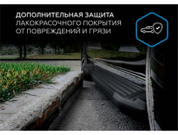 Пороги на Chery Tiggo 8 (2020-…) Black Start