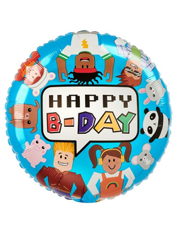 Круг Роблокс Happy B-Day