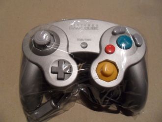 Контроллер для Nintendo GameCube (Серебристый)