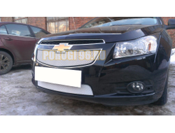 Защита радиатора Chevrolet Cruze 2009-2013 chrome низ