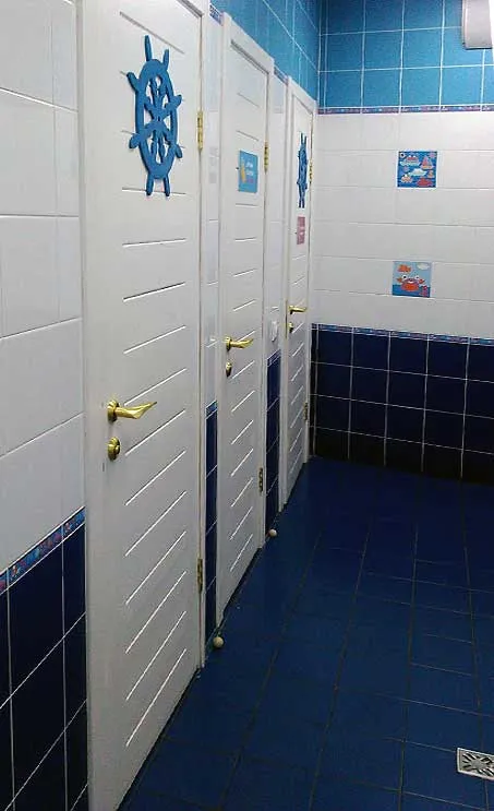 Сосновые двери ПН для туалета и ванной комнаты