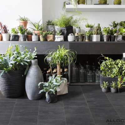 Ламинат Alloc Grand Avenue Stone Роут 66 в интерьере