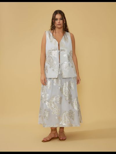 Юбка нарядная из тафты