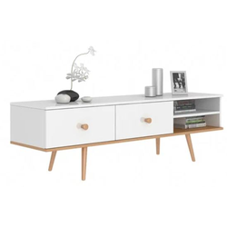Тумба TV-1 Art design белый/бук