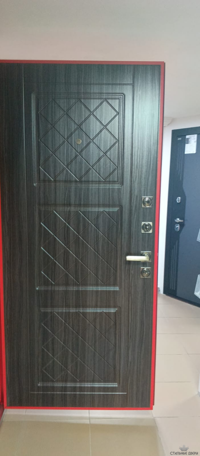 Оптима штамп ПК-10 мм, рис. "Триптих" Красный