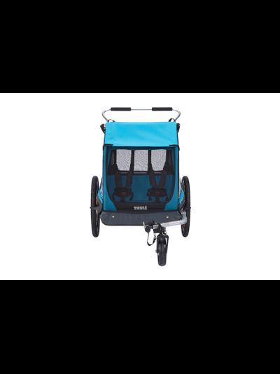 THULE Coaster XT велосипедный прицеп-коляска для 2-х детей