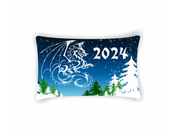 Подушка горизонтальная год Дракона №2