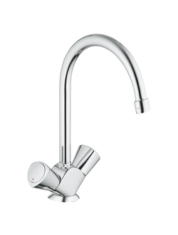 Смеситель для мойки GROHE Costa S, двухрычажный, хром 31819001