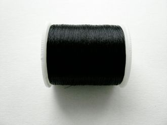 Леска (мононить) для вышивания и плетения Бисером, диаметр 0,15, 100 м, цвет черный